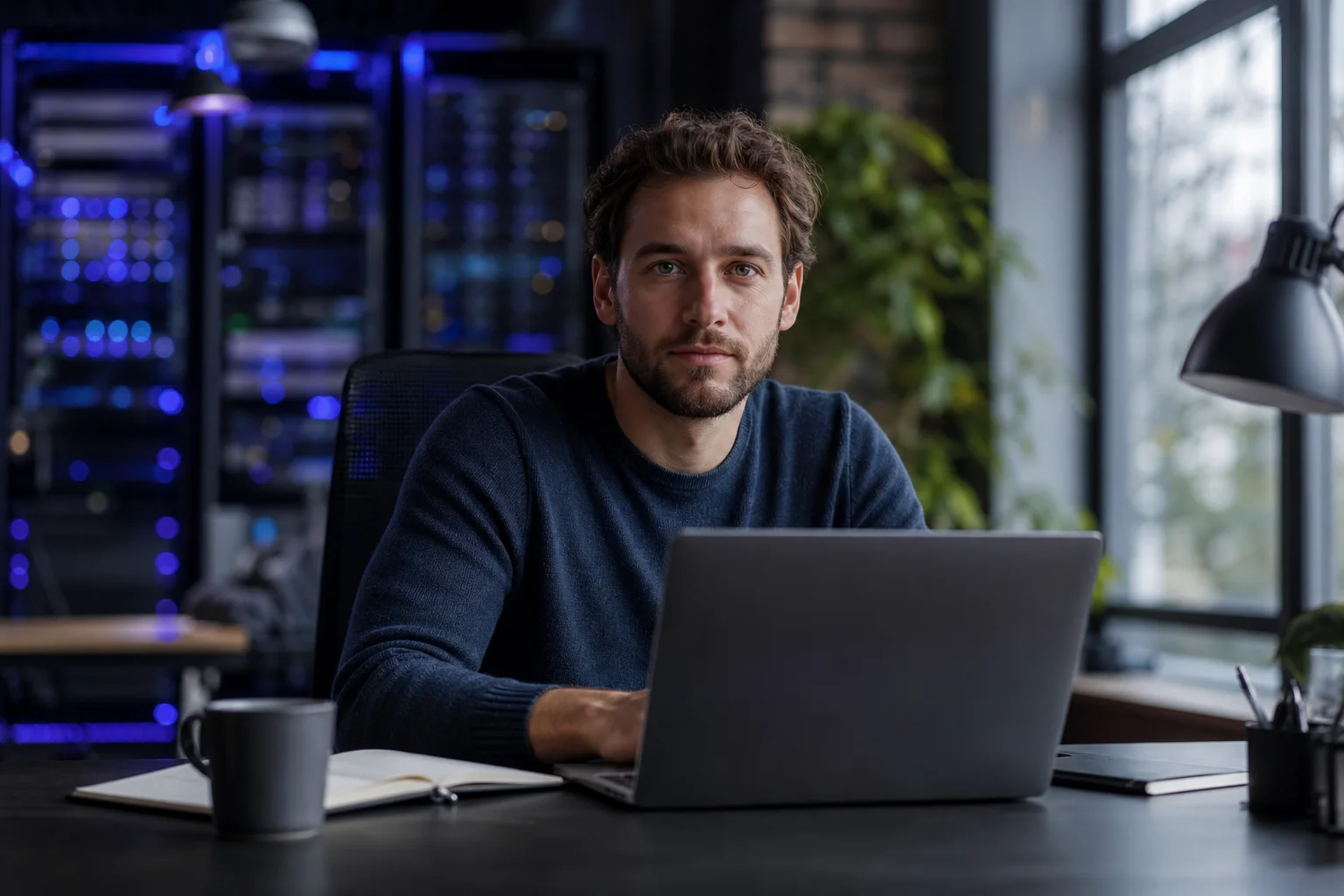 Backend Engineer at work